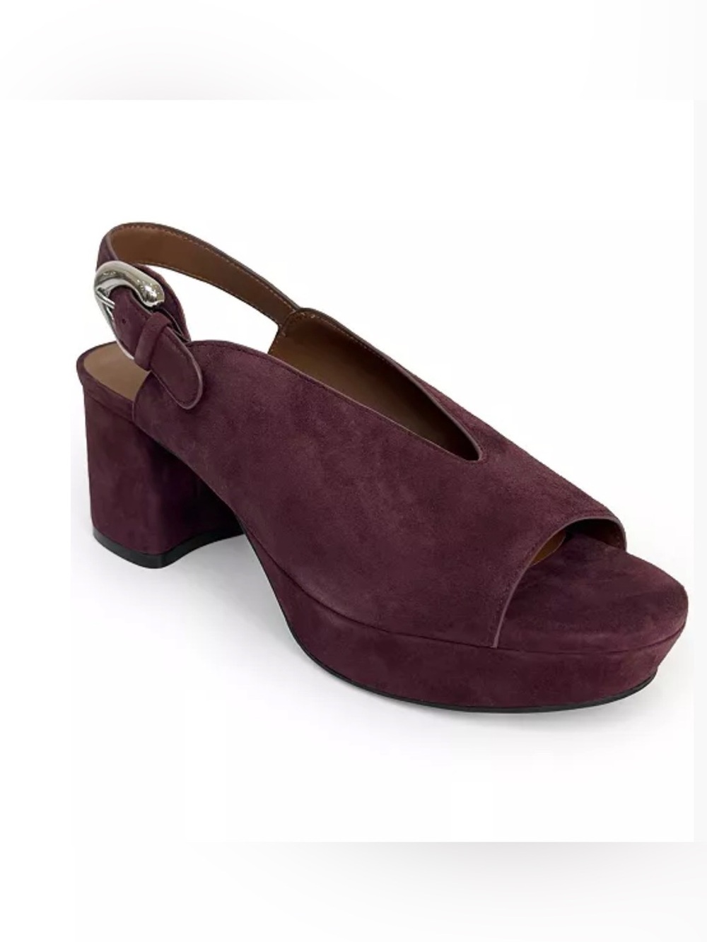 Aerosoles Cornelia Suede heels, NIB, size 6, burgundy